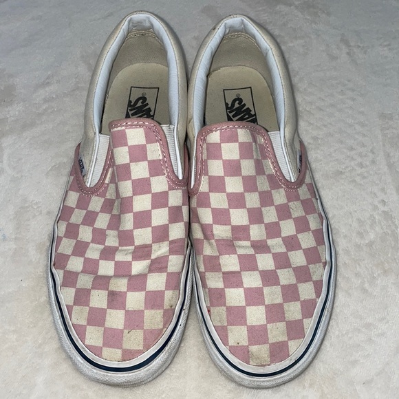 Vans Shoes - Women’s Checkered Pink Vans